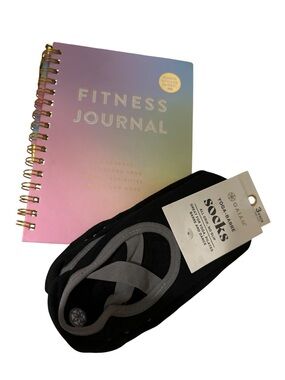 Fitness Journal Notebook - Pastel Ombre Cover